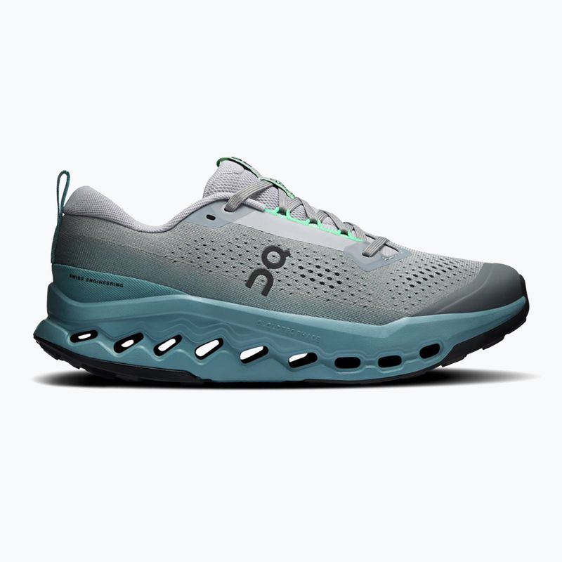 Scarpe da corsa uomo On Cloudsurfer Trail 2 platinum/tide