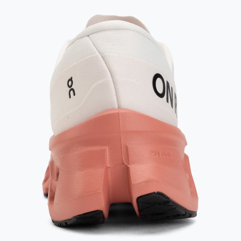 Scarpe da corsa uomo On Cloudmonster 3 ivory/dustrose 6