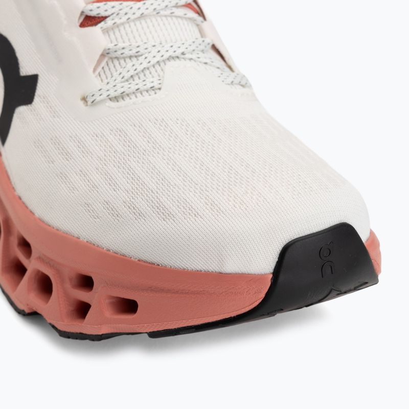 Scarpe da corsa uomo On Cloudmonster 3 ivory/dustrose 7