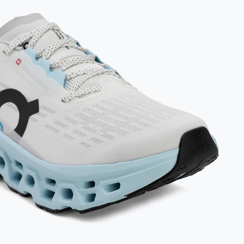 Scarpe da corsa uomo On Cloudmonster 3 ivory/topaz 7