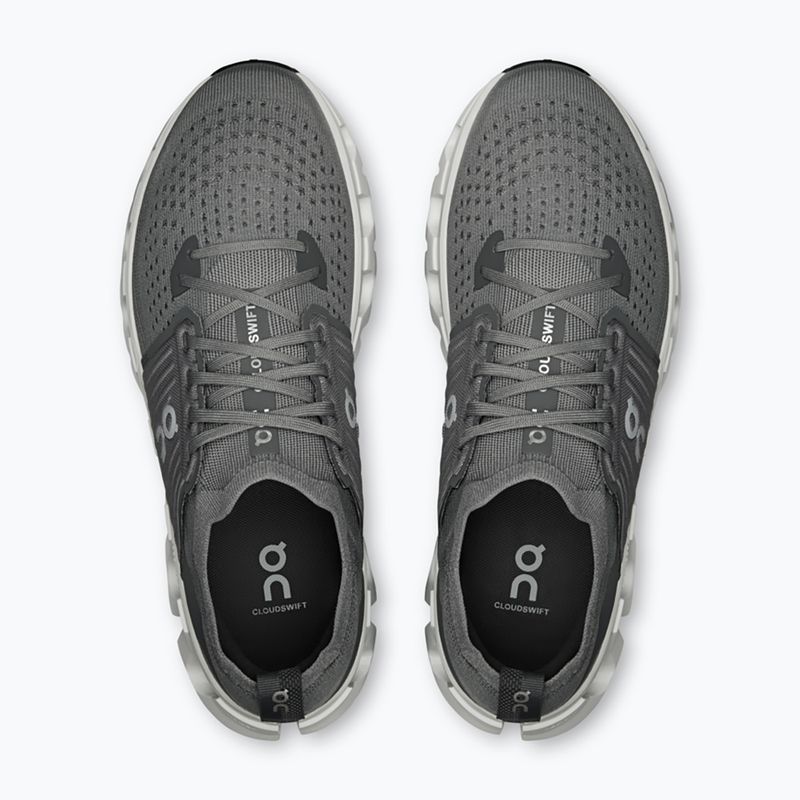 Scarpe da corsa uomo On Cloudswift 4 rock/white 3