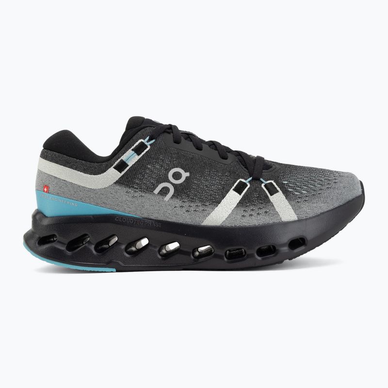 Scarpe da corsa uomo On Cloudsurfer 2 black/flurry 2