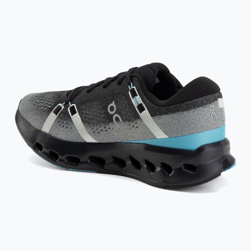 Scarpe da corsa uomo On Cloudsurfer 2 black/flurry 3