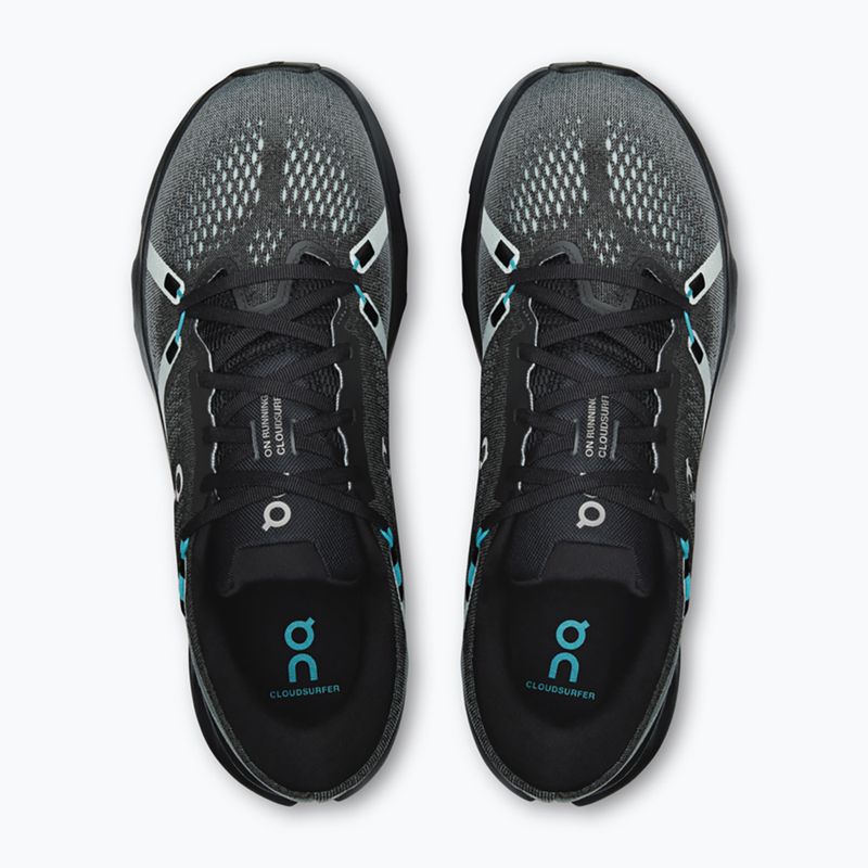 Scarpe da corsa uomo On Cloudsurfer 2 black/flurry 3