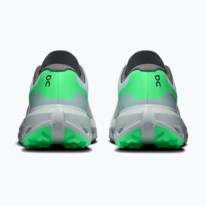 Scarpe da corsa donna On Cloudvista 3 flurry/verdite 5