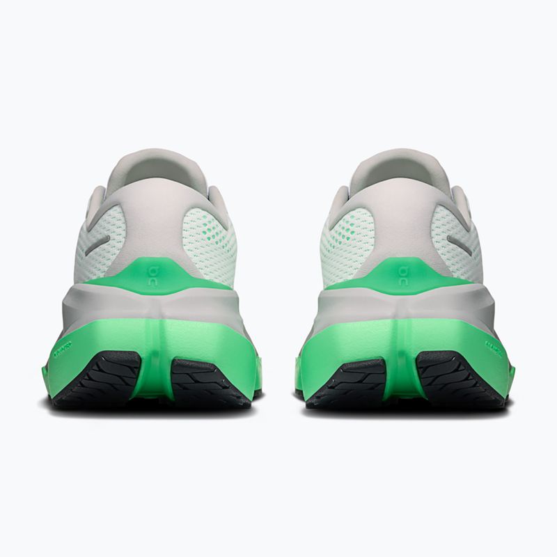 Scarpe da corsa donna On Cloudrunner 3 Max white/verdite 5