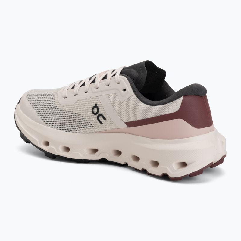 Scarpe da corsa donna On Cloudvista 3 oyster/barberry 3