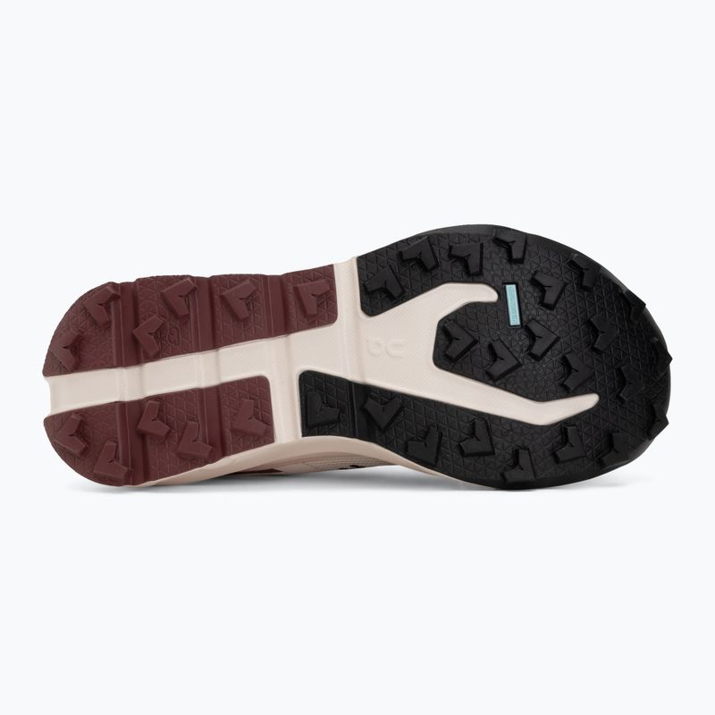 Scarpe da corsa donna On Cloudvista 3 oyster/barberry 4