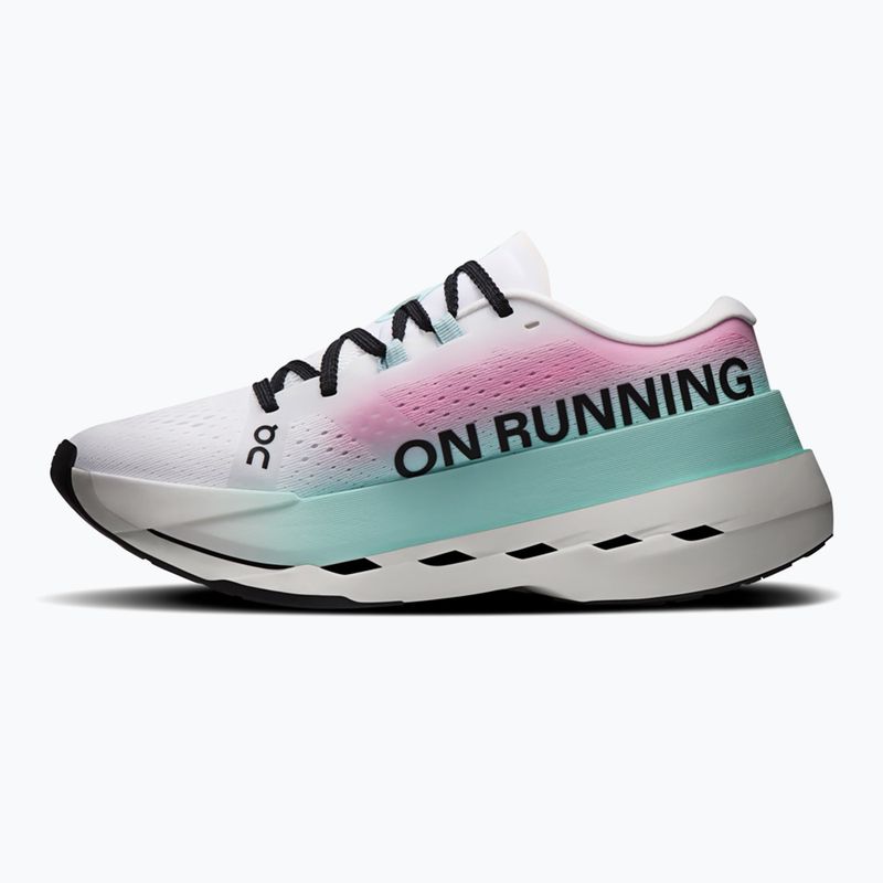 Scarpe da corsa donna On Cloudboom Max white/celeste 2