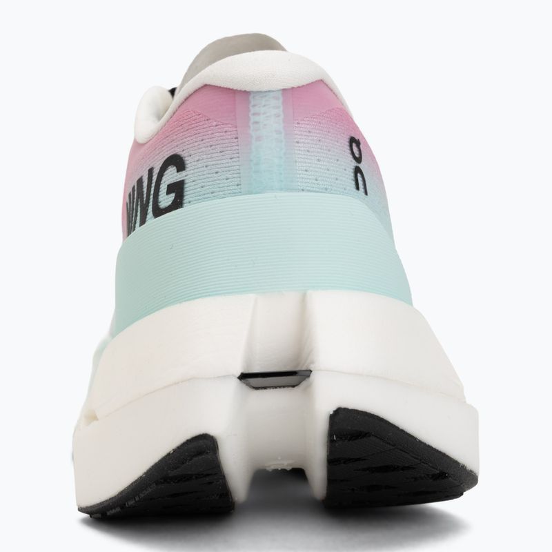 Scarpe da corsa donna On Cloudboom Max white/celeste 6