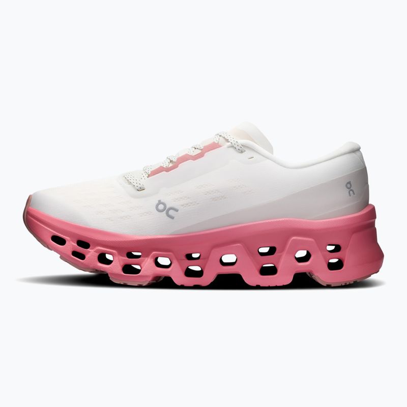 Scarpe da corsa donna On Cloudmonster 3 ivory/camellia 2