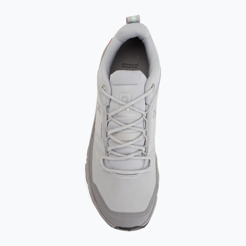 Scarpe da trekking donna On Cloudrock Low Waterproof glacier/ore 5