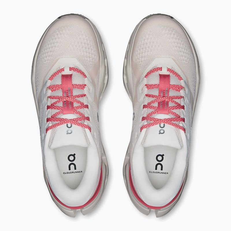 Scarpe da corsa donna On Cloudrunner 3 oyster/camellia 6