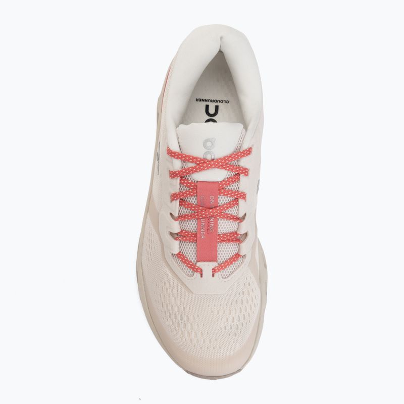 Scarpe da corsa donna On Cloudrunner 3 oyster/camellia 5