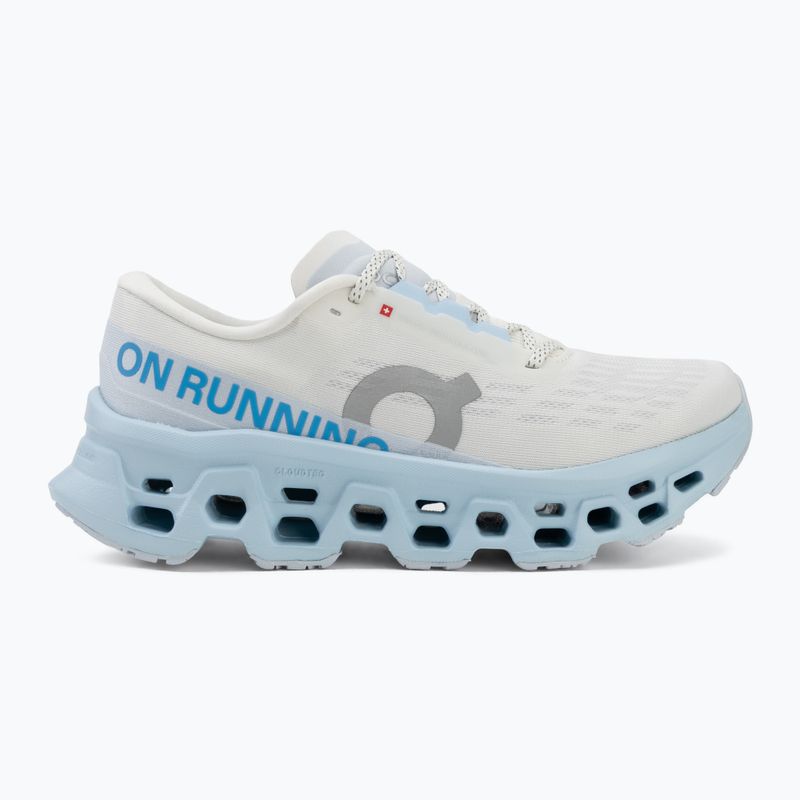 Scarpe da corsa donna On Cloudmonster 3 ivory/topaz 2