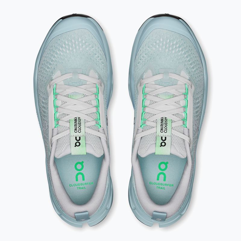 Scarpe da corsa donna On Cloudsurfer Trail 2 chalk/gardenia 6