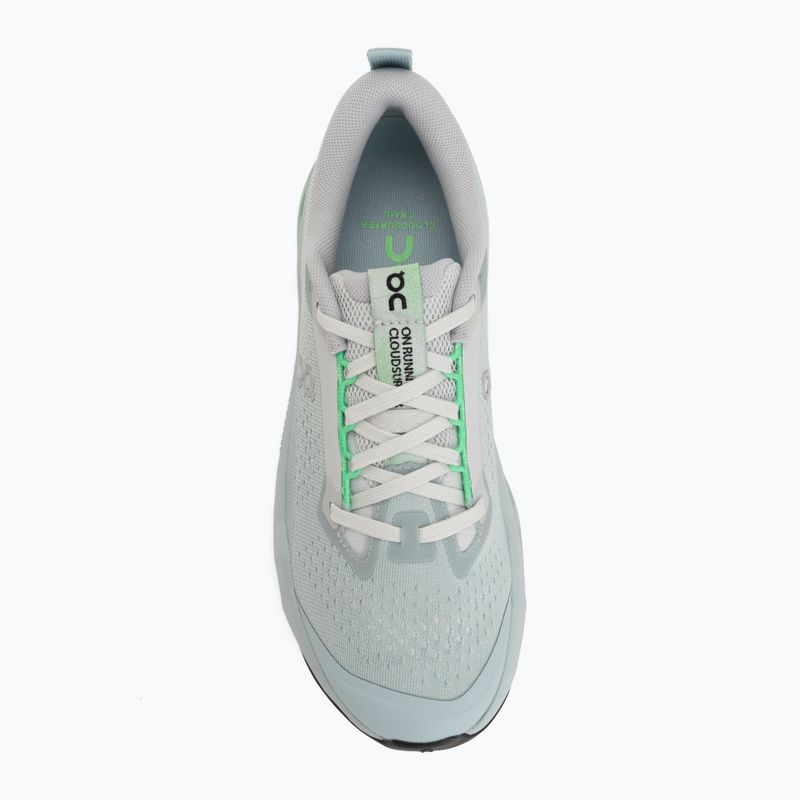 Scarpe da corsa donna On Cloudsurfer Trail 2 chalk/gardenia 5