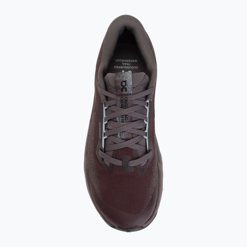 Scarpe da corsa donna On Cloudsurfer Trail 2 Waterproof urchin/pebble 5