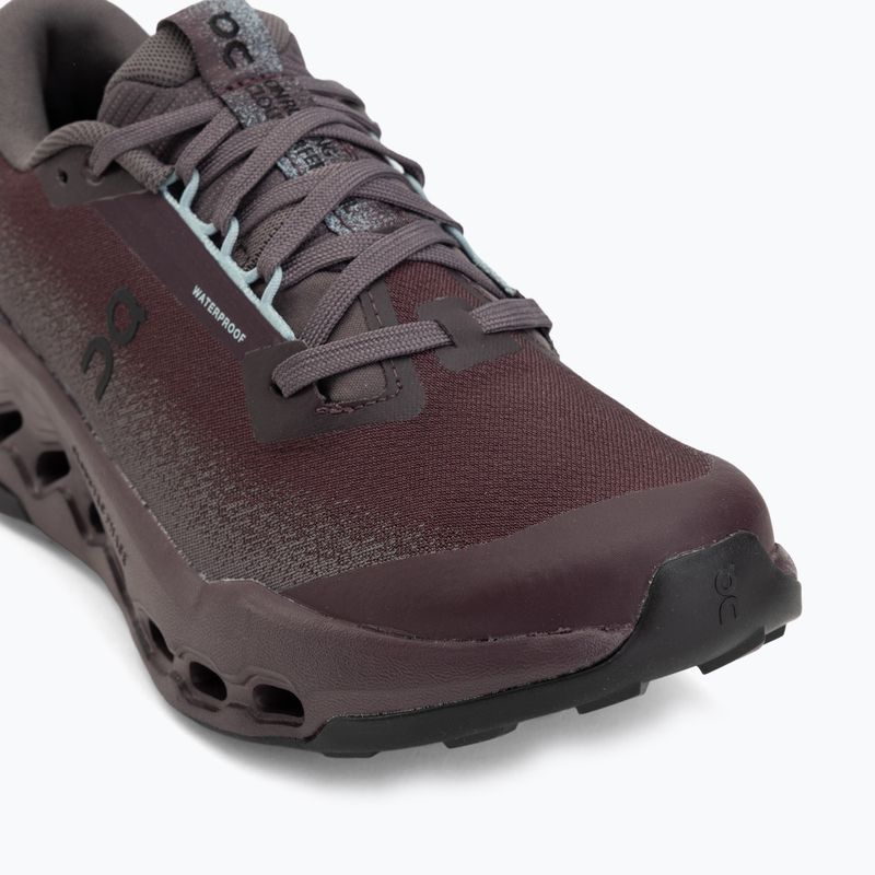 Scarpe da corsa donna On Cloudsurfer Trail 2 Waterproof urchin/pebble 7