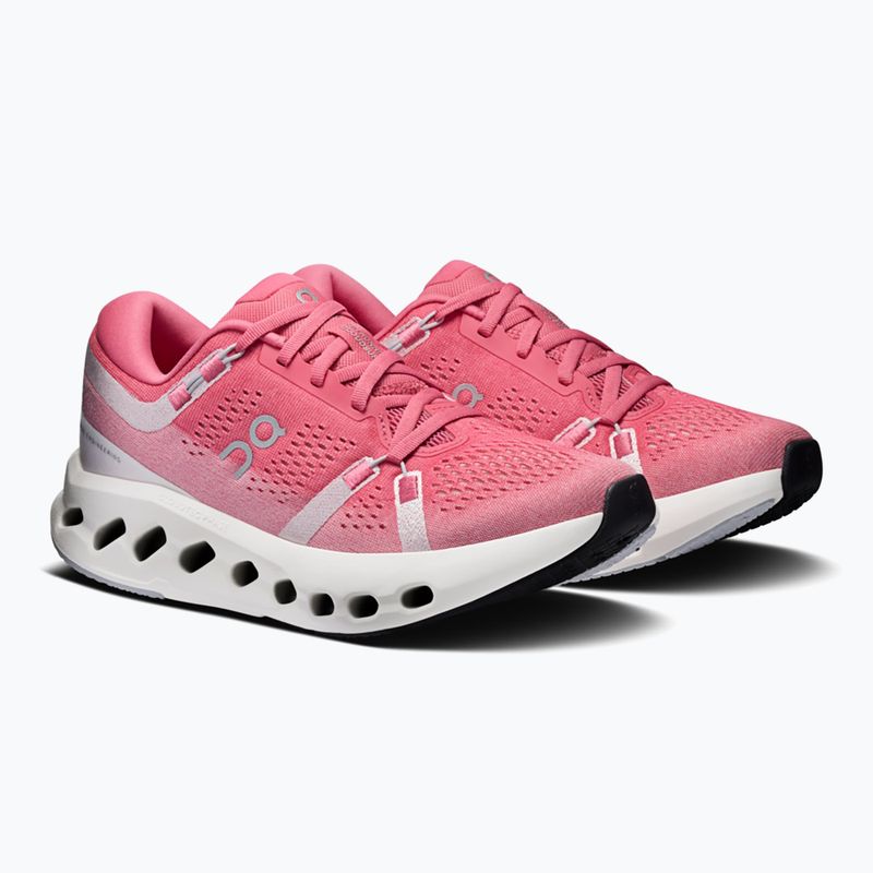 Scarpe da corsa donna On Cloudsurfer 2 camellia/ivory 3