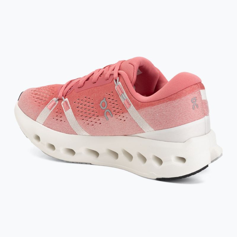 Scarpe da corsa donna On Cloudsurfer 2 camellia/ivory 3