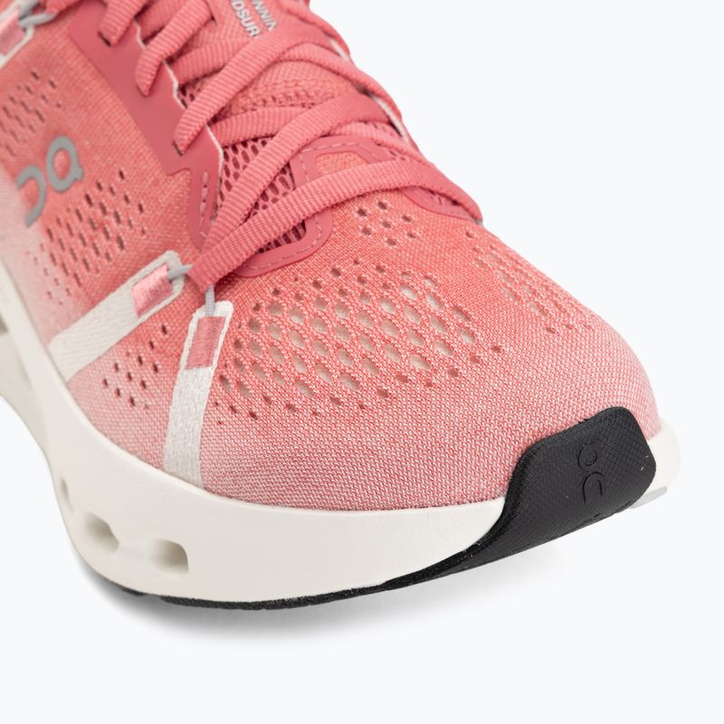Scarpe da corsa donna On Cloudsurfer 2 camellia/ivory 7