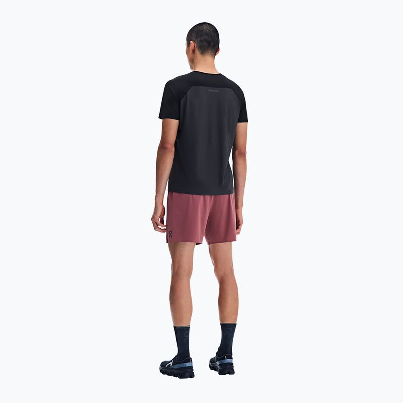 Pantaloncini da corsa da uomo On 5" Performance barberry 3