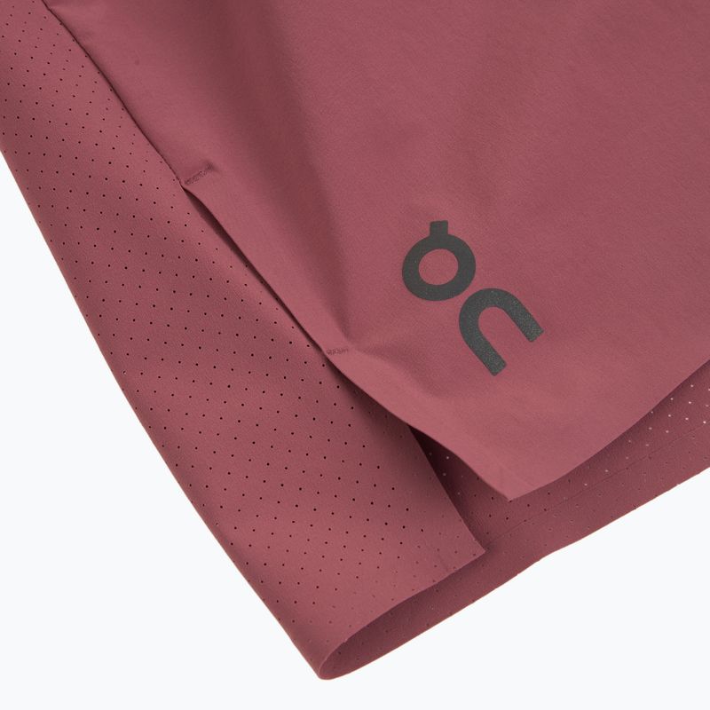 Pantaloncini da corsa da uomo On 5" Performance barberry 10