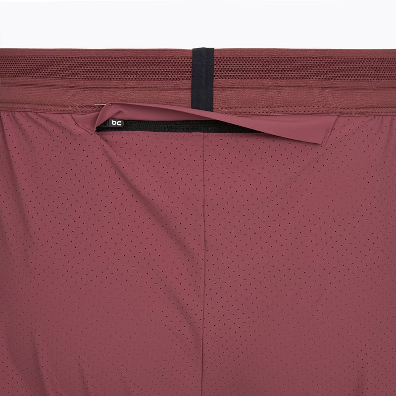 Pantaloncini da corsa da uomo On 5" Performance barberry 12