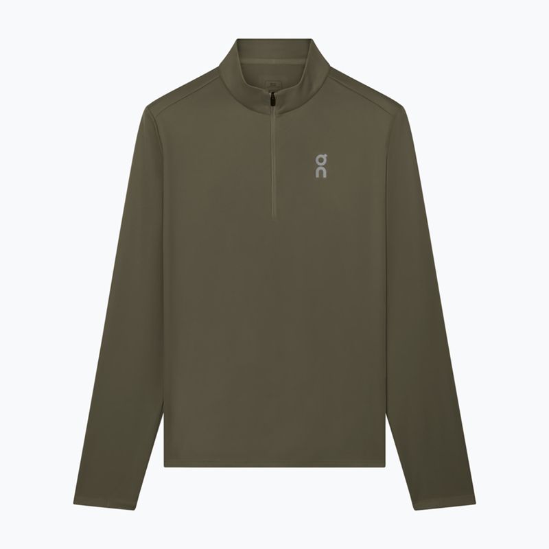 Felpa da corsa uomo On Core 1/4 Zip bark