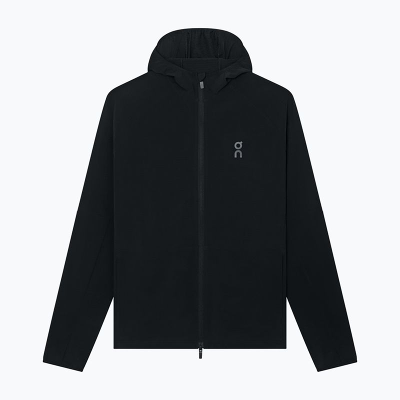 Giacca da corsa da uomo On Weather Hoodie black