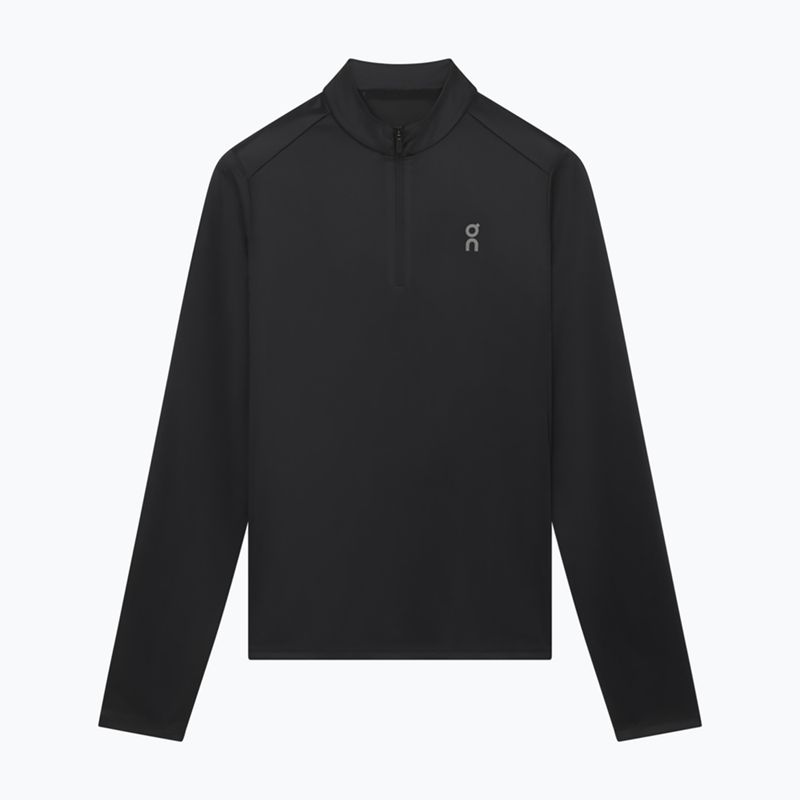 Felpa da corsa donna On Core 1/4 Zip black 9