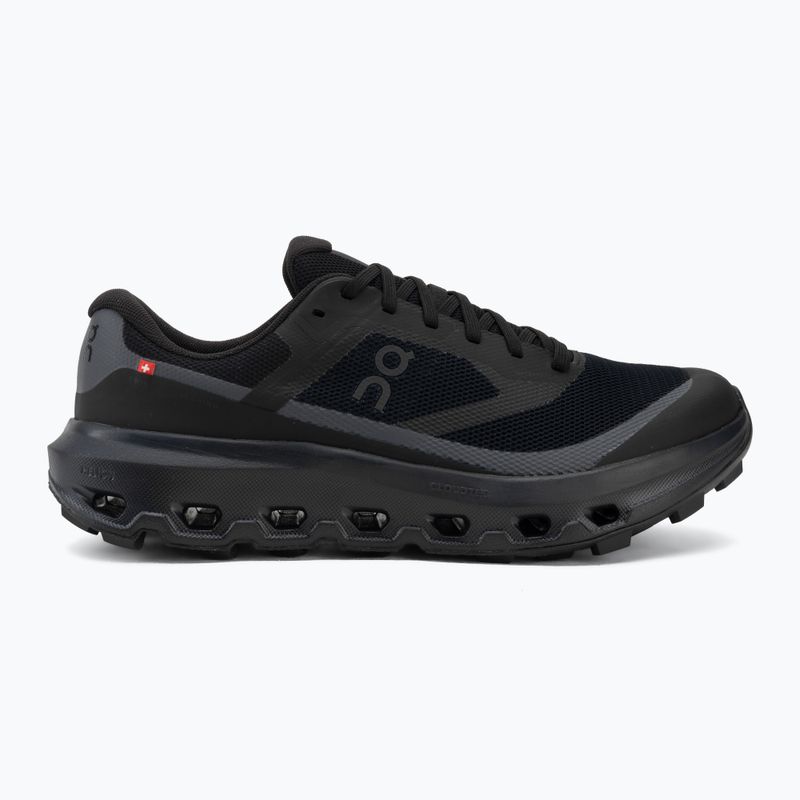 Scarpe da corsa uomo On Cloudvista 3 Waterproof black/black 2