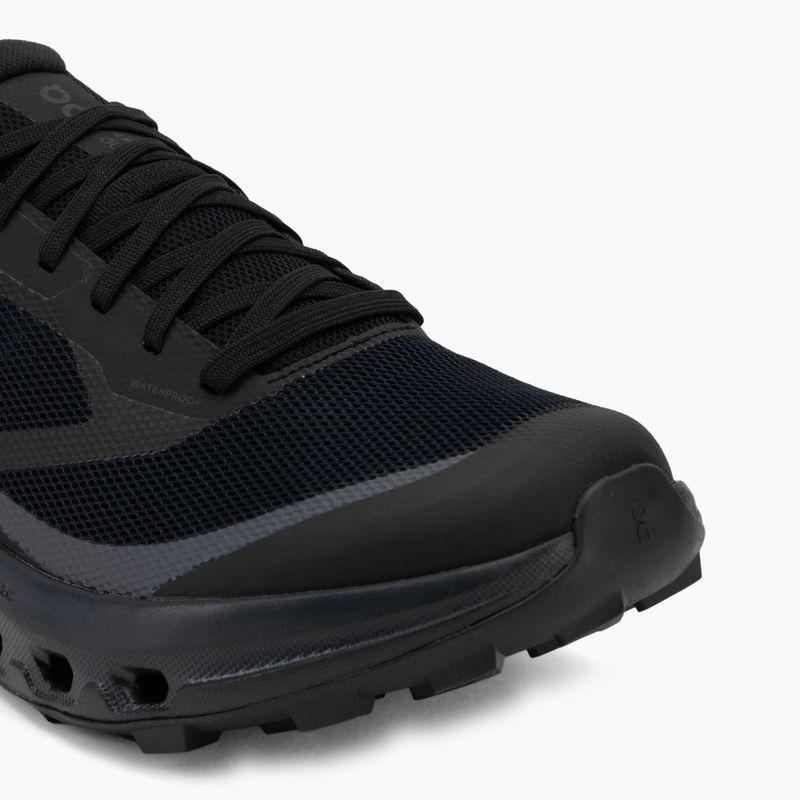 Scarpe da corsa uomo On Cloudvista 3 Waterproof black/black 7