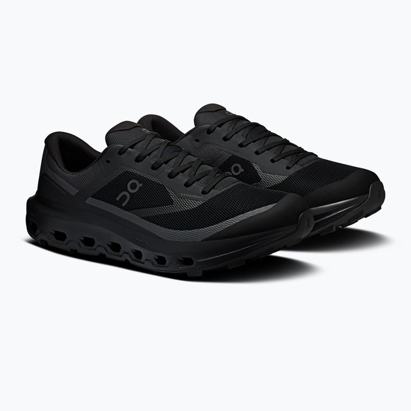 Scarpe da corsa uomo On Cloudvista 3 Waterproof black/black 2