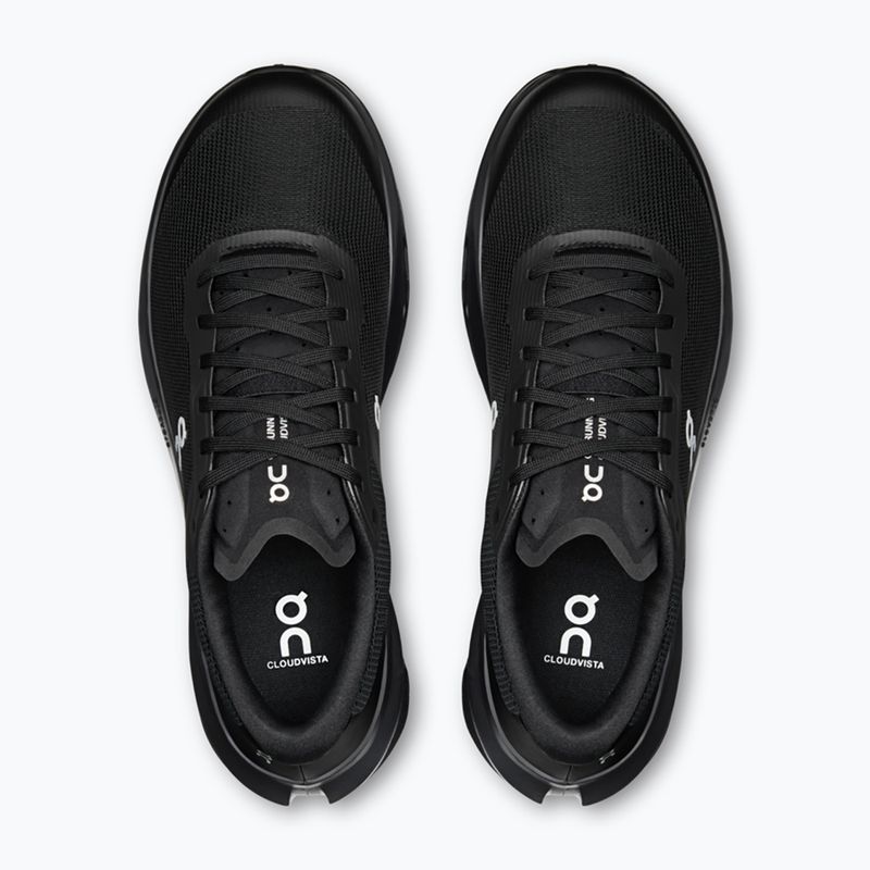 Scarpe da corsa uomo On Cloudvista 3 black/black 3