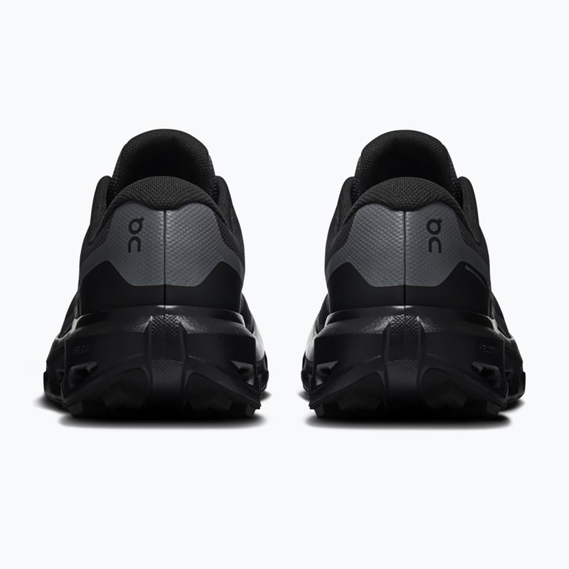 Scarpe da corsa donna On Cloudvista 3 Waterproof black/black 5