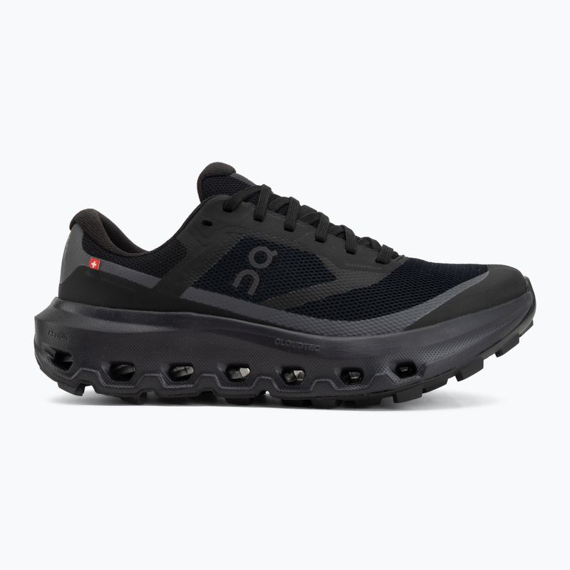 Scarpe da corsa donna On Cloudvista 3 Waterproof black/black 2