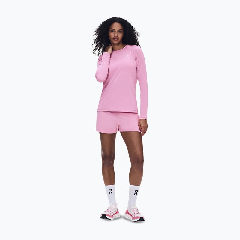 Longsleeve da running donna On Core Long-T bubblegum 2