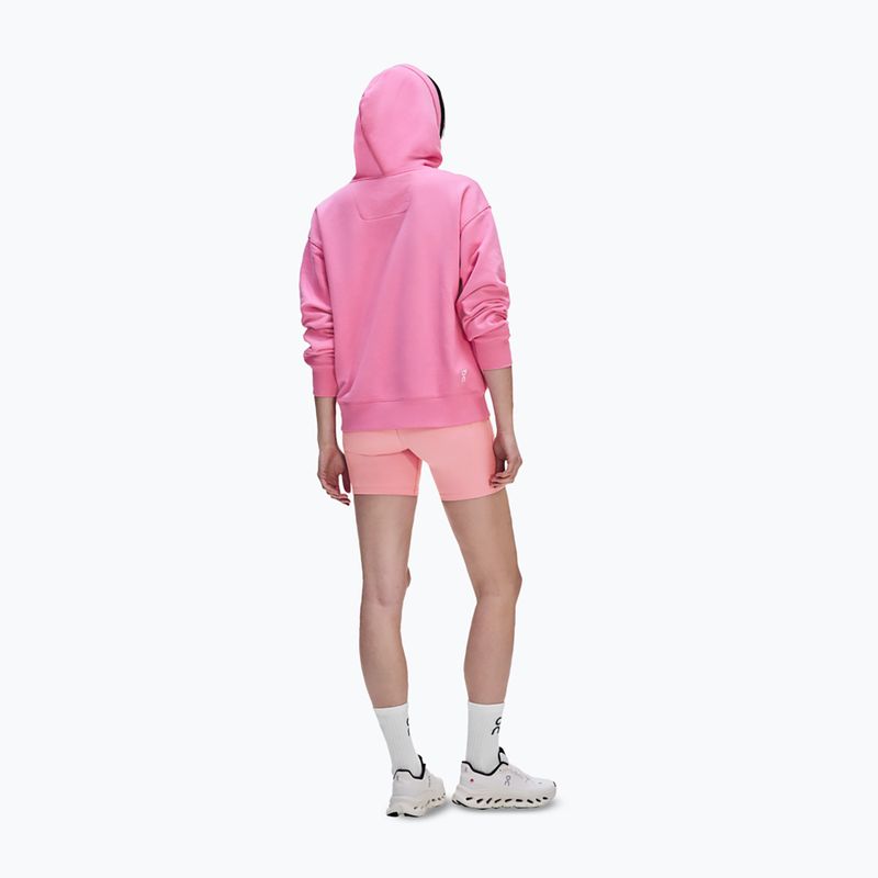 Felpa donna On Club Hoodie bubblegum 3