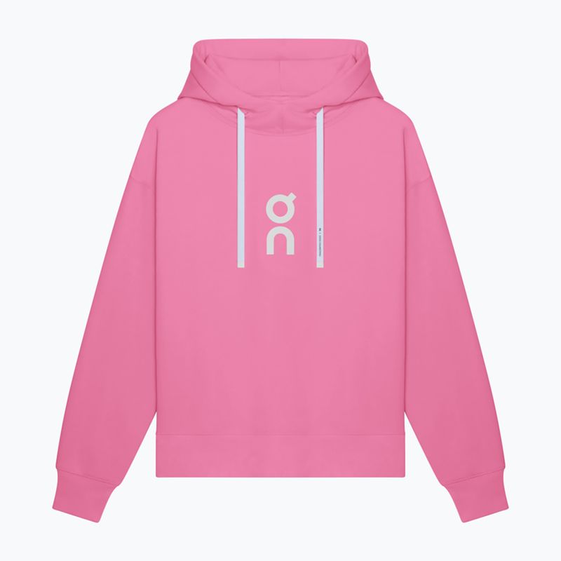 Felpa donna On Club Hoodie bubblegum 10
