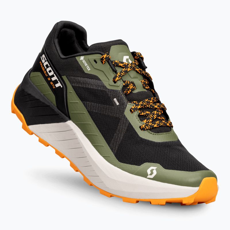 Scarpe da corsa da uomo SCOTT Kinabalu 3 Gore-Tex nero/arancione flash 9