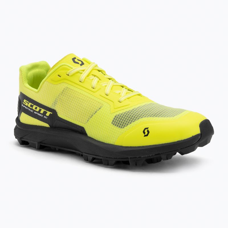 Scarpe da corsa da uomo SCOTT Supertrac Speed RC nero/giallo sicurezza