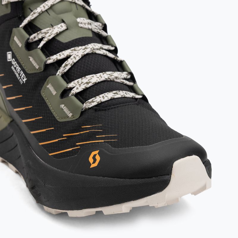 Scarpe da corsa da uomo SCOTT Kinabalu 3 Mid Gore-Tex nero/verde abete 7