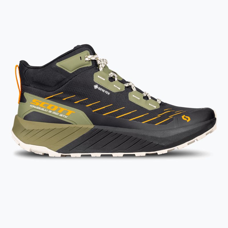 Scarpe da corsa da uomo SCOTT Kinabalu 3 Mid Gore-Tex nero/verde abete 8