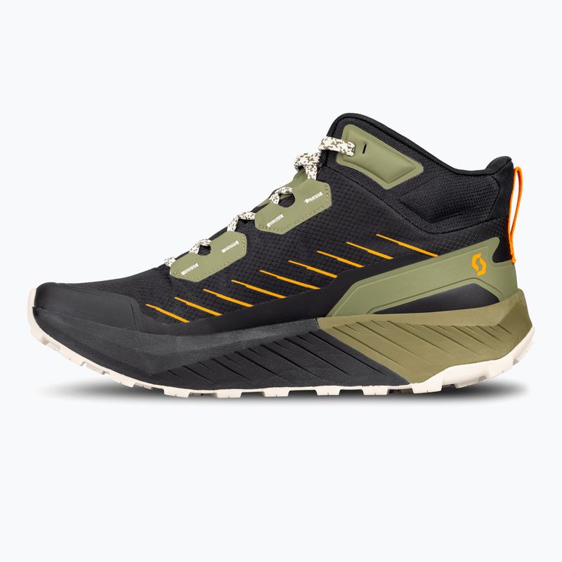 Scarpe da corsa da uomo SCOTT Kinabalu 3 Mid Gore-Tex nero/verde abete 9