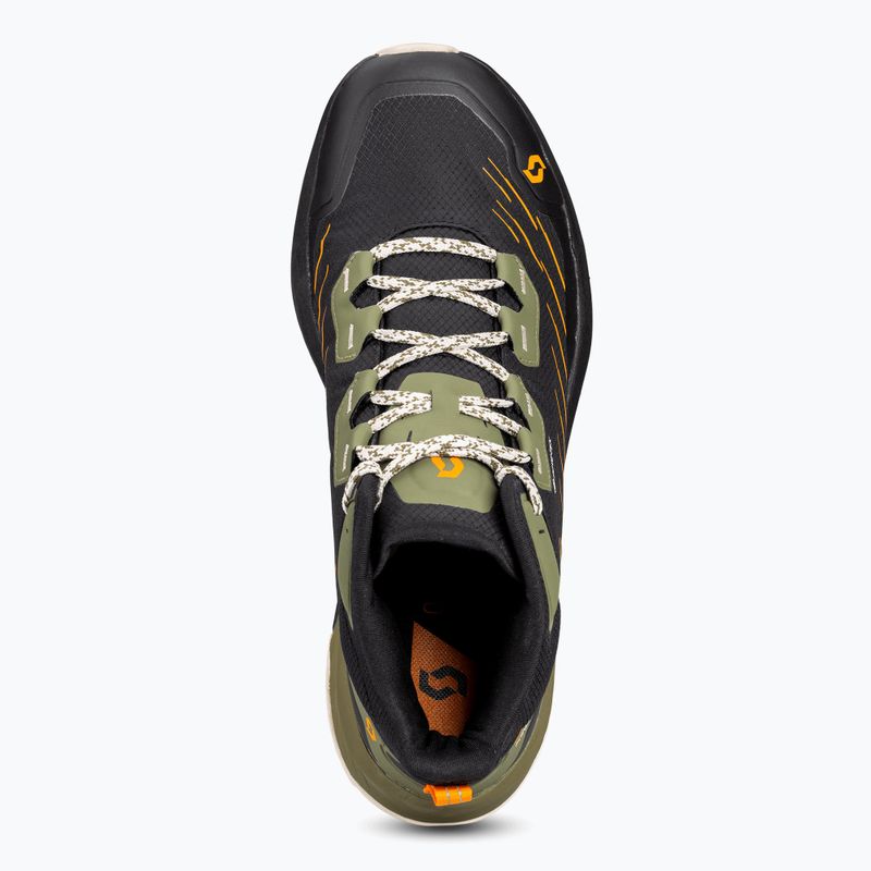 Scarpe da corsa da uomo SCOTT Kinabalu 3 Mid Gore-Tex nero/verde abete 10