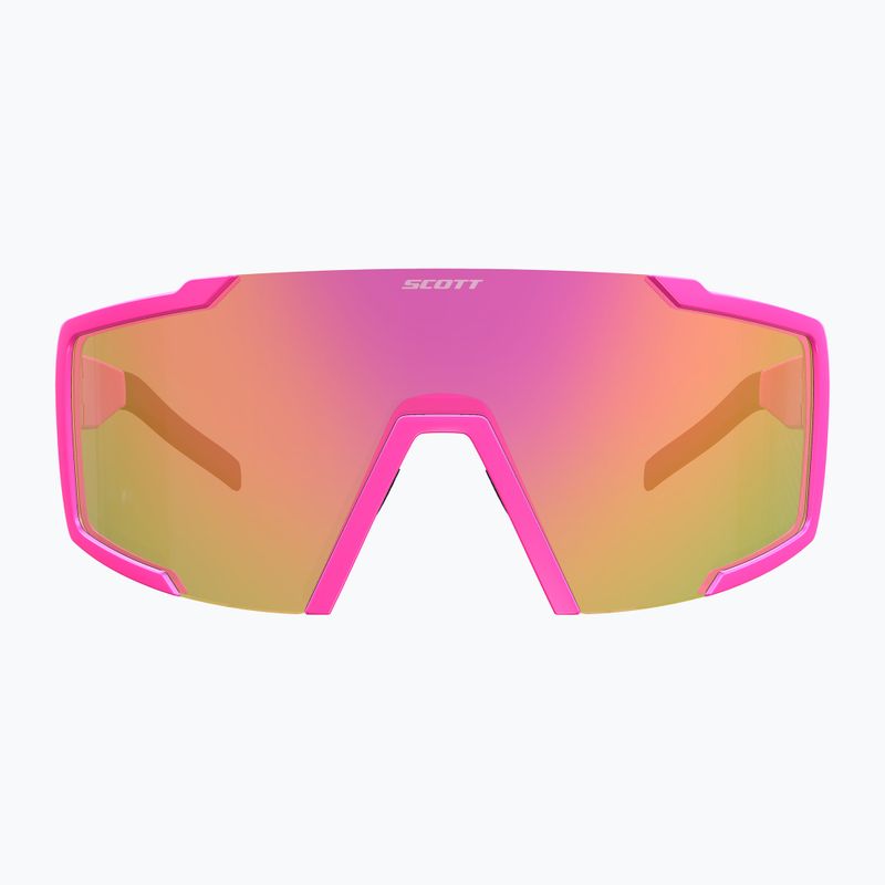 Occhiali da sole SCOTT Shield Compact rosa acido/rosa cromato 2
