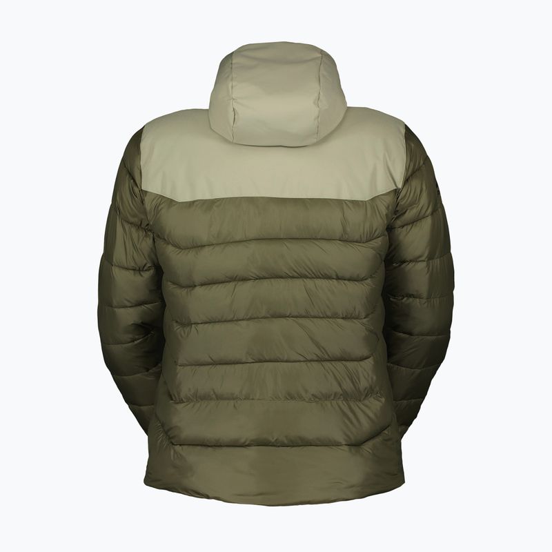Giacca isolata SCOTT Insuloft Warm da uomo grigio polvere/verde Douglas 2