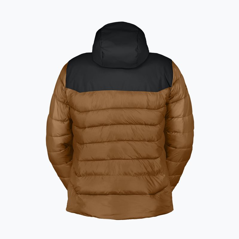 SCOTT Uomo Insuloft Warm giacca isolata nero/pane marrone 2